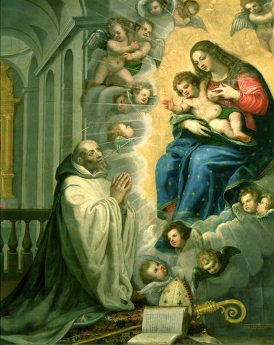 Die Vision des Heiligen Bernhard, 1634 von Vicente Carducho